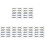 36Paren Assortiment Dubbele Ooglidstrips Herbruikbare Make-Up Tool 2