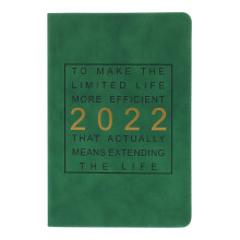 2Pcs Student Notepads Green Desktop Planner Memo Daily Use