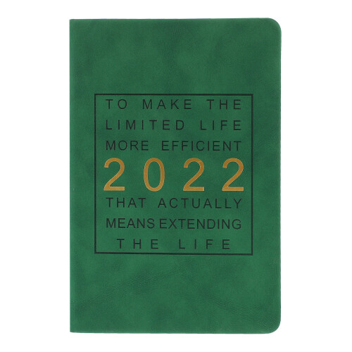 2Pcs Student Notepads Green Desktop Planner Memo Daily Use