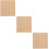 30Pcs Bamboo DIY Tags Rectangular Unfinished Khaki Cutouts for Crafts 9