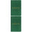 2Pcs Student Notepads Green Desktop Planner Memo Daily Use 3