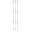 9Pcs Red Silver Sink Cleaning Tool Iron Wire Drain Extractor 7