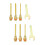 8Pcs Golden Copper Glue Nozzle Set with Wrench Multisize Replacement 6