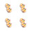 8Pcs Lifelike Fake PU Cake Model Decorative Props 4