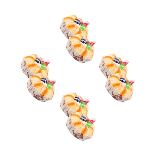 8Pcs Lifelike Fake PU Cake Model Decorative Props 1