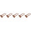 5Pcs Coffee Sleeves Reusable Handheld Cup Carrier Coffee Brown 8