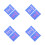 8Pcs Durable Mahjong Shuffler Cards Portable Game Tool 3