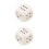 2Pcs White Plastic Tactile for Inclusive Board Games and Learning 4