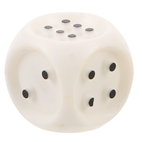 2Pcs White Plastic Tactile for Inclusive Board Games and Learning 2