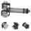 2Pcs Durable Silver Quick Release Pull Pin for Hydraulic Jack Use 11