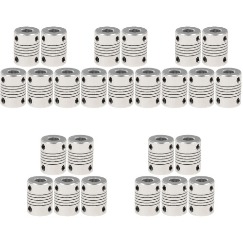 25St 3D Printer Flexibele Aluminium Koppeling Motor Connector 2