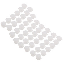 8 Strips/48 Pots 3Ml Empty Paint Strips Paint Cup Pots Plastic for Classrooms Schools Painting Arts Crafts Supplies