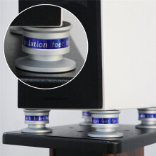 Speaker Isolation Spikes Högtalarbaskuddar med Halkfri Baskudde Vibrationsdämpande Aluminium för Skivspelare B