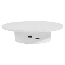 Présentoir Rotatif Motorisé, Base de Plateau Tournant Électrique 360 Lazy Susan, Portante 11 Lb, pour la Photographie