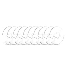 Removable Pom Poms Buttons for Hats, 10PCS Pom Pom Holder Knitted Hat Making Fastener Tools, Pompom Holders