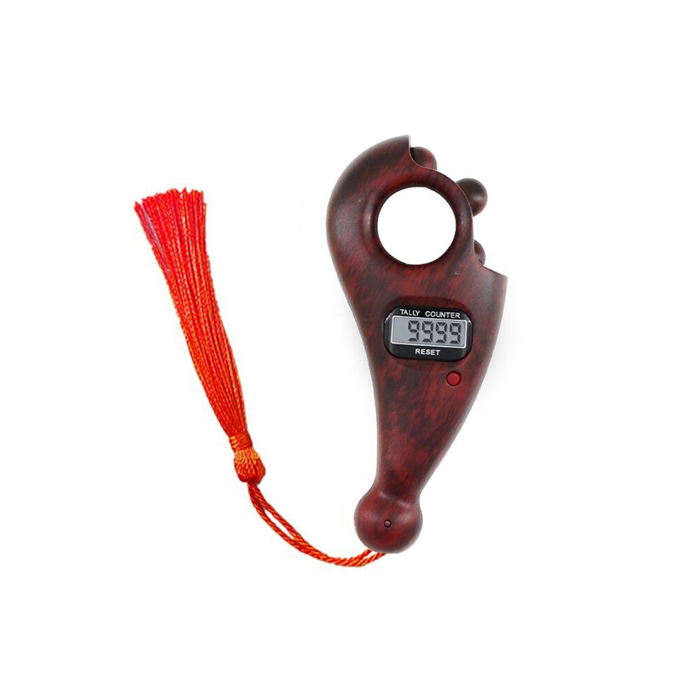 Rotating Prayer Beads With Led Digital Counter Portable Finger Counter Prayer Islamic Muslim Eid Gifts A 4711177270764