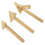 3Pcs Iron Plastic  Soldering Iron Tips Copper Repair Triangular Smoothing  Welding Tips Replacement Tips 1