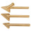3Pcs Iron Plastic  Soldering Iron Tips Copper Repair Triangular Smoothing  Welding Tips Replacement Tips 4