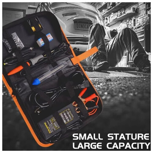 Waterproof and Drop Resistant Tool Kits Organize Storage Pouch Tool Case, Tool Organizer, Small Tool Bag, Tool Roll 2