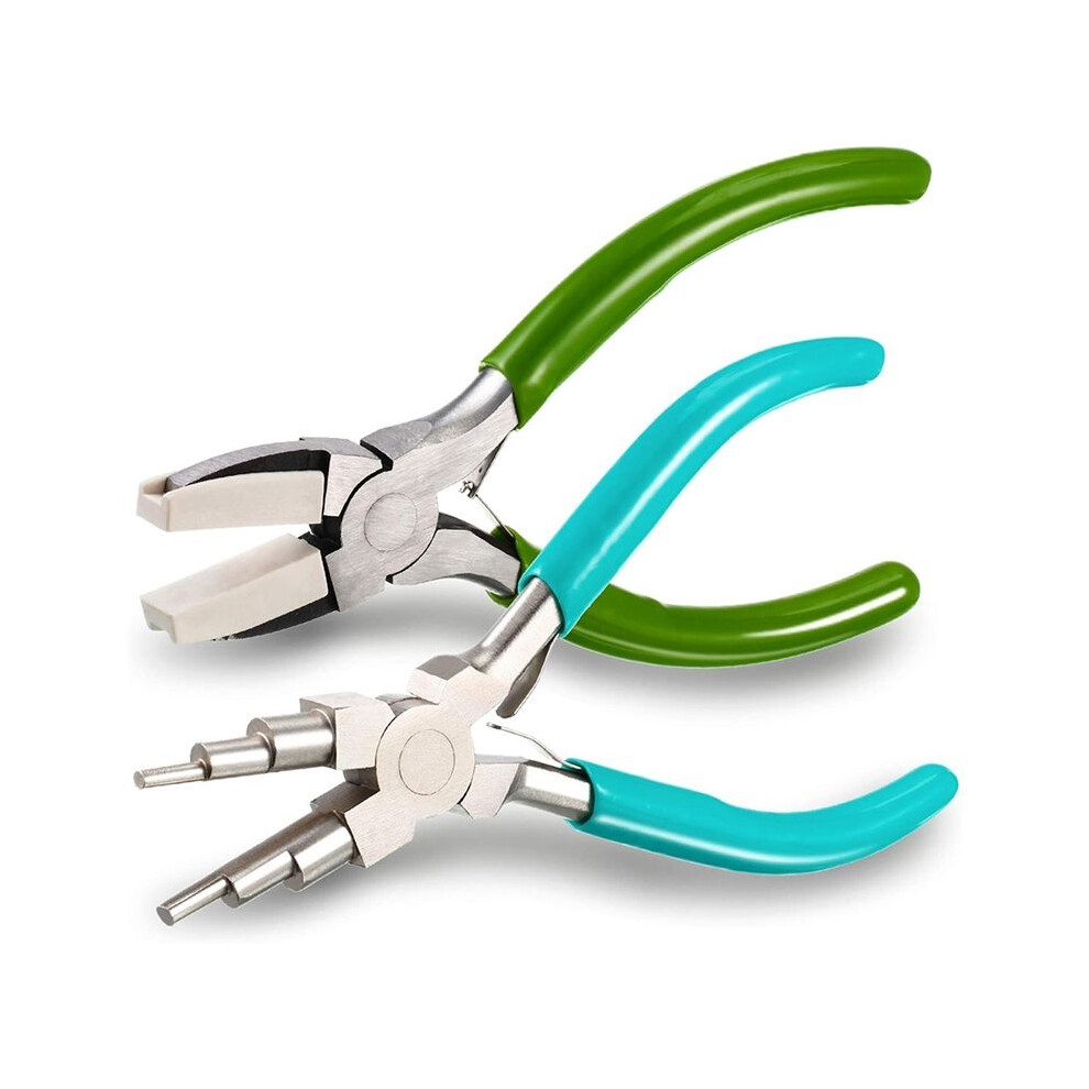 2 Pieces Jewelry Making Tool 6 In 1 Jewelry Pliers Wire Bending Pliers For Jewelry Making Beading Wire Diy Crafts 6032742715090
