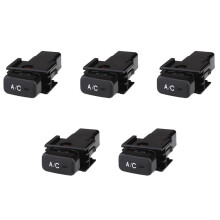 5X 84660-0K010 84660-71010 Przycisk PrzełąCznika Klimatyzacji Samochodowej dla Hilux Vigo 2004-2015 846600K010 8466071010