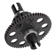 Akcesoria zamienne do mechanizmu różnicowego RC, przekładnia centralna, mechanizm różnicowy do samochodu RC 1/8, stalowa przekładnia, łatwa