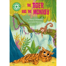 Reading Champion The Tiger and the Monkey by Sheryl Webster Hardcover