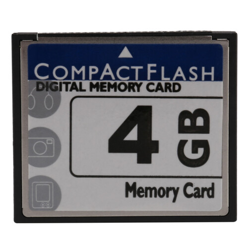 Professional 4GB Compact Flash Memory Card(White&)