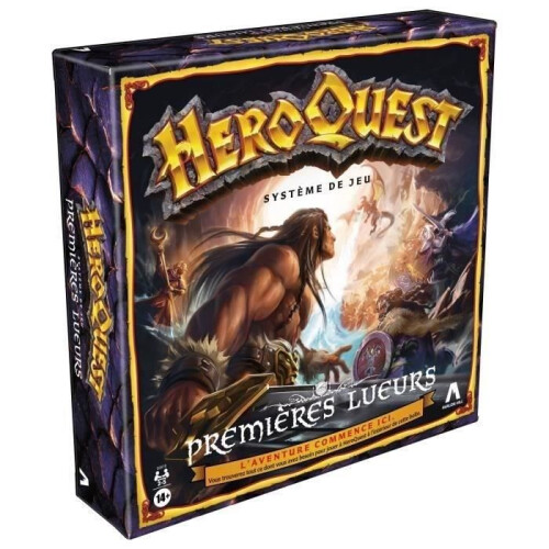 Hasbro Heroquest Système de Jeu First Light, jeu de plateau, Avalon Hill
