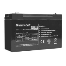 Green Cell AGM16 UPS battery Sealed Lead Acid (VRLA) 6 V 10 Ah