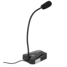 USB RGB verstellbares Schwanenhals-Mikrofon für Gaming & Meetings