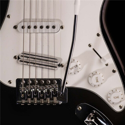 6 Pcs Electric Guitar Tremolo Bridge String Saddles Mount Adjust Conical Spring and Screws Silver 1
