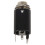 1Pc Svart Guitar Endpin Jack 6.35 IngåNg för Alla Gitarr Eq Pickup Output Gitarrdelar och TillbehöR 1