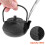 50ml Japanese Style Cast Iron Kettle Teapot Comes + Strainer Tea Pot 5