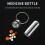 Silver Pill Medicine Box Case Holder Container Capsule Bottle Keyring Keychain 10