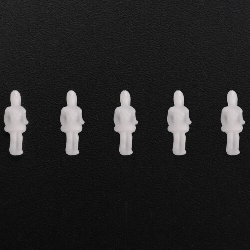 Model People Figures Scale 1:200 Pack of Approx.100pcs White Assorted Style