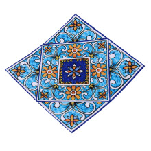 20Pcs/Lot 3D Europe Style Tile Wall Sticker Kitchen Bathroom Toilet Tiles Waist Art Mural Floor Diagonal Wall Decals