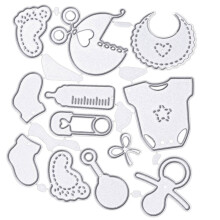 Scrapbooking Cutting Template Embossing Machine Stencils Cutting Cutting Dies, For Sizzix Shot And Other Punching Machine (F)