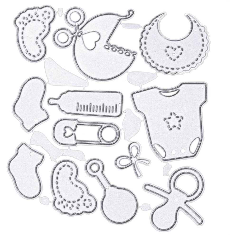 Scrapbooking Cutting Template Embossing Machine Stencils Cutting Cutting Dies, For Sizzix Shot And Other Punching Machine (F) 4712947538824