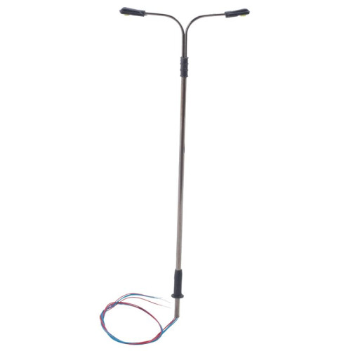 2Led 1:100 Scale Street Light Scenery  Lamppost For Sand Table Model Lamp Post For Train Railway Street Scenery Type E 1