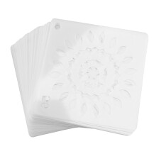 56 Pack Mandala Dot Malen Vorlagen Schablonen Perfekt für DIY Rock Malerei Kunst Projekte 3.6X3.6 Zoll 9X9 Cm
