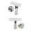 4PCS 7cmx27.5cm Microfibre Mop Cloths for  WV1 WV50 WV75 Window Cleaning Machine Durable and Practical 4