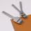 3Pcs 4mm Leather  Round Hole Leather Puncher Detachable Seam Punching Chisel Tool/Set 10