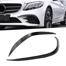2 Stuks Auto Voorbumper Spoiler Splitter Cover voor - C-Klasse C200 C260 W205 2019+