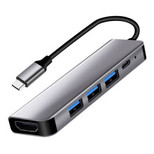 Type C Naar -Compatibele 4K USB-C 3.0 Adapterhub voor S8 Dex P30 Dock 10 Projector TV