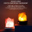 Aroma Diffuser Crystal Salt Stone Night Light Mist Humidifier USB Essential Oil Diffuser Humidifier for Car Home Black 2