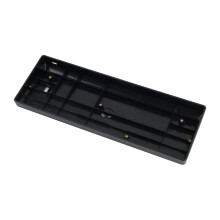 KunststoffgehäUse für 60% Mechanische Tastatur KunststoffgehäUse Passend für die Meisten Mechanischen Tastaturen GH60 A60 DZ60 XD60 Schwarz