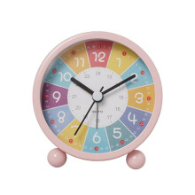 Educational Wall Clock for Kids Learning , Silent Non-Ticking Decorative Clock for Classrooms or Bedrooms