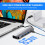 Type C Naar -Compatibele 4K USB-C 3.0 Adapterhub voor   S8 Dex  P30 Dock  10 Projector TV 2