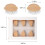 Replacement Eyelids for Eyelash Mannequin , Removable Eyelid with Eyelashes Extension Training Lash Mannequin 4